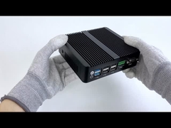 X30 N100 4LAN Βιομηχανικό Mini PC Διπλού COM