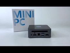 12ης Γενιάς Επεξεργαστής N100 Intel Mini PC DDR4 32GB Με Μονή LAN Διπλή HDMI