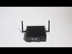 Βιομηχανικός Υπολογιστής Fanless Celeron J4125 N4000 RS485 Linux DDR4 8GB Mini Computer