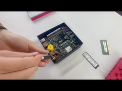 AMD Ryzen 5 4500u Mini PC με διπλό Ethernet διπλό κανάλι DDR4 για παιχνίδια