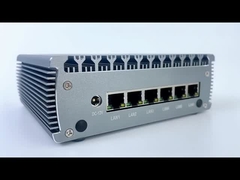 Intel Celeron 3865U 2 πυρήνες 2 νήματα Firewall Μίνι δρομολογητής PC με 6 Ethernet DDR4