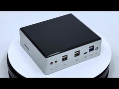 Intel Core I5 4210U 2 πυρήνες βιομηχανικός υπολογιστής με διπλό LAN διπλό COM και ανεμιστήρα