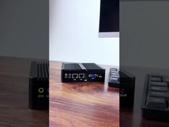 Χωρίς ανεμιστήρα Βιομηχανικός Μίνι PC με DDR4 16GB RAM Υποστηρίζει Windows 11 Linux