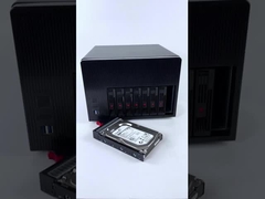 Διακομιστής NAS N150 8-Θέσεων Διεπαφή Host Κέλυφος Αποθήκευσης NAS Δικτύου