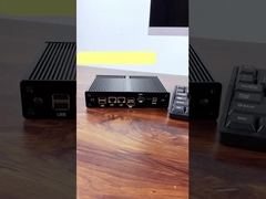 Intel N100 χωρίς ανεμιστήρα και με 16 GB 2 LAN 2 COMs Βιομηχανικός Μίνι PC