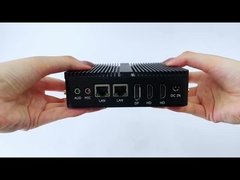 Intel Celeron J6412 επεξεργαστής με DDR4 16GB RAM και 2 HD Industrial Fanless PC