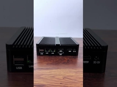 Intel Celeron J6412 με διπλό Ethernet διπλό COM DDR4 16GB RAM Βιομηχανικός υπολογιστής