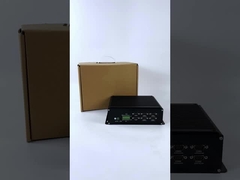 Intel I5 8305G επεξεργαστής με 4 οθόνες διπλό δίκτυο 6 σειριακή θύρα βιομηχανικός υπολογιστής