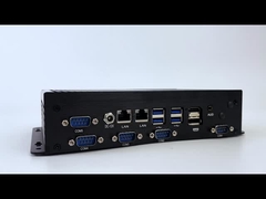 Intel Core I5-6300U επεξεργαστής με διπλό LAN έξι COM και έξι USB Industrial PC