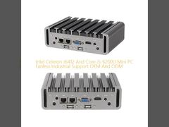 Mini PC χωρίς ανεμιστήρα: Celeron J6412 i5-6200U OEM ODM