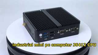 X30G Intel Celeron J6412 Industrial PC με Dual LAN Dual COM