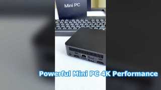 Επεξεργαστής Intel N250 Mini PC με θύρα Ethernet 1 Gigabit 2HD-MI 1Type-C για οικιακό γραφείο και παιχνίδια