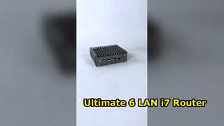 Soft Router Επεξεργαστής Intel Celeron J6412 με 6 Lan 1 HD-MI 1 DP