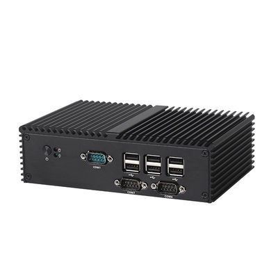 Αγορά Intel Celeron J1900 επεξεργαστής Fanless PC DDR3L 8GB με 7COM 2LAN Industrial PC online manufacture