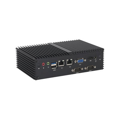 Αγορά Διπλό Ethernet 3COM DDR3L Βιομηχανικός Mini PC χωρίς ανεμιστήρα Intel Celeron J1900 online manufacture