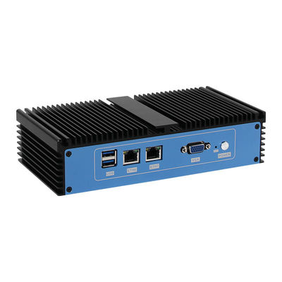 Αγορά Intel 3865U Celeron Mini PC Router With Eight Ethernet DDR4 16GB RAM Fanless Cooling online manufacture