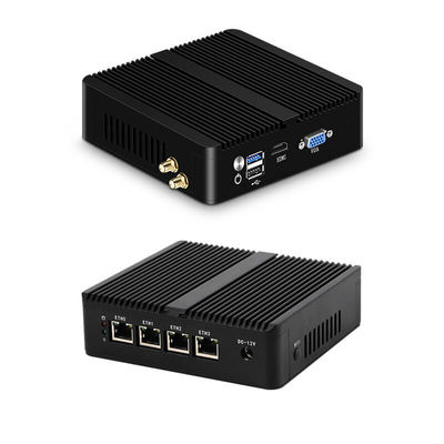 Αγορά Χωρίς ανεμιστήρα Firewall Mini PC Router με Celeron N2830 DDR3 8GB RAM Αλουμινίου διαδικτυακή κατασκευή