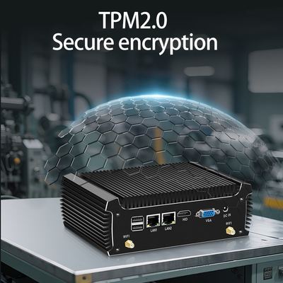 Αγορά Intel Core i5 6300U Mini PC με 4 USB3.0, 1 HD και 16 GB, Αθόρυβος Βιομηχανικός Υπολογιστής διαδικτυακή κατασκευή