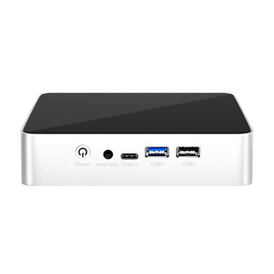 Αγορά Υποστήριξη Intel N100 16GB με ανεμιστήρα και 4 USB 2 LAN 2 HDMI Mini PC διαδικτυακή κατασκευή