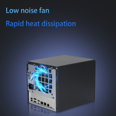 Αγορά Διακομιστής NAS N100 6-Bay Host Interface NAS Network Attached Storage Enclosure online manufacture