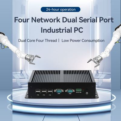 Αγορά Intel Core I7-6500U Processor With Four LAN and Dual COMs  Industrial Mini PC διαδικτυακή κατασκευή