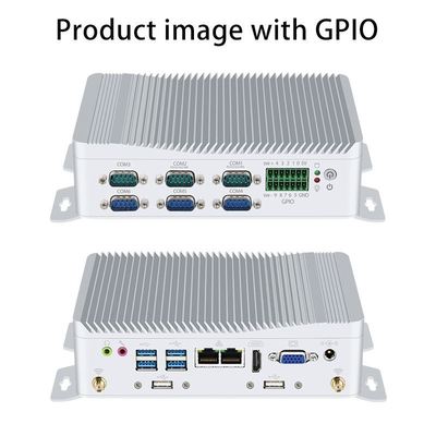 Αγορά Intel N100 επεξεργαστής με διπλό LAN έξι COMs και DDR5 max 16GB Industrial Mini PC διαδικτυακή κατασκευή