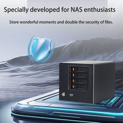 Αγορά Διακομιστής NAS N100 με 3-Netwoek 6-Bay Host Network Attached Storage Enclosure διαδικτυακή κατασκευή