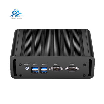 Αγορά Black Color Fanless Industrial Mini PC with 12V Power DDR3 RAM and 1-Year Warranty διαδικτυακή κατασκευή