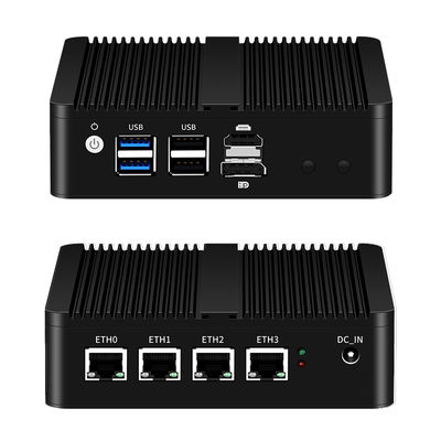 Αγορά Επεξεργαστής Celeron N5105 με Τέσσερα LAN και 1HDMI 1DP Network Mini PC διαδικτυακή κατασκευή