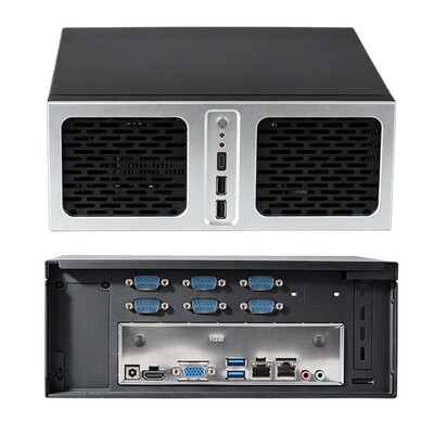 Αγορά Επεξεργαστής Intel Celeron G6900 Industrial Mini PC με 6 COM 2 LAN διαδικτυακή κατασκευή