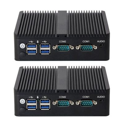 Αγορά Intel Celeron J6412 Industrial Mini PC 4 Core 4 Thread με διπλό LAN διπλό COM διαδικτυακή κατασκευή