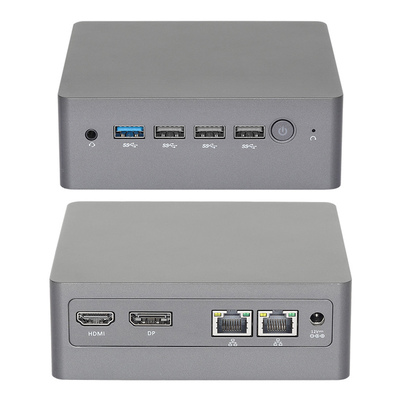 Αγορά Intel N100 επεξεργαστής Δύο LAN Mini PC με τέσσερα USB DDR4 46GB RAM για το σπίτι διαδικτυακή κατασκευή