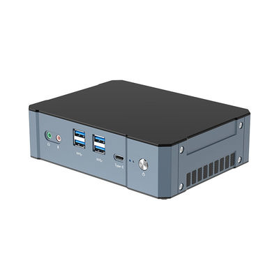 DDR5 Μίνι PC Οικιακού Γραφείου με ανεμιστήρα Διπλό LAN 4 οθόνη Δείκτης 2 M.2 SSD Desktop