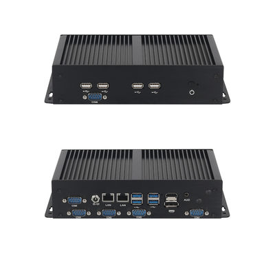 DDR4 Χωρίς ανεμιστήρα Βιομηχανικός Μίνι PC Δύο LAN 6COM Intel Core Celeron Series