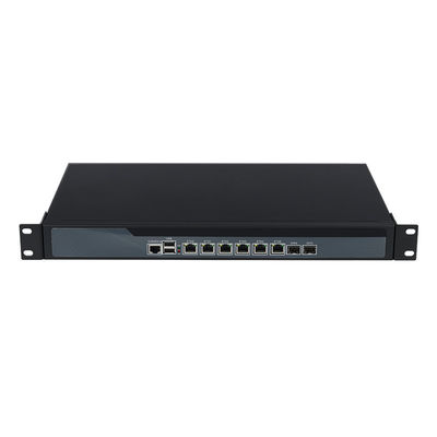 3865U 1U Server 6 LAN 2 Fiber Optic Linux Firewall Router Server με ανεμιστήρα
