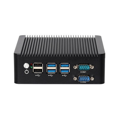 Intel N5100 DDR4 16G Industrial Mini PC Linux Δύο LAN 4COM για ψηφιακή σήμανση KIOSK