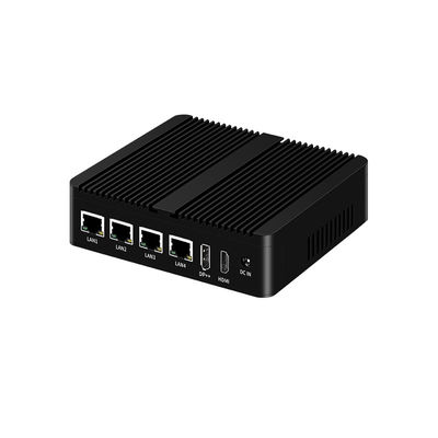 Intel N100 Επεξεργαστής Χωρίς ανεμιστήρα Βιομηχανικός Μίνι Υπολογιστής Δύο COM DDR4 RAM 4LAN