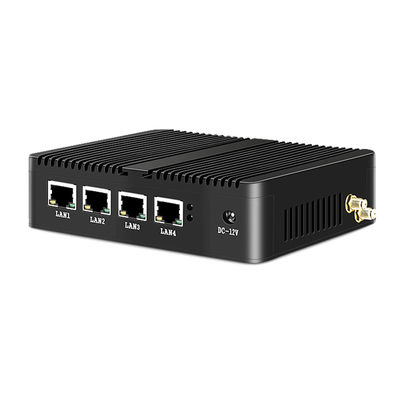 4 LAN DDR3L Firewall Router Fanless Mini PC Intel Celeron σειράς J1900