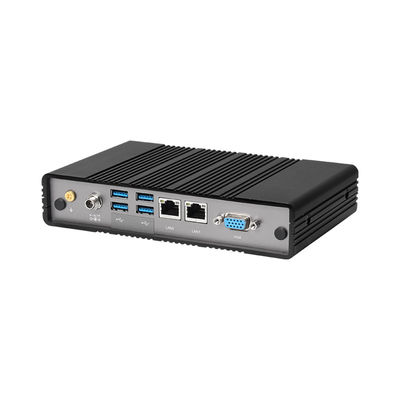 Intel Atom E3940 DDR3L 8GB Βιομηχανικός υπολογιστής Δύο LAN Δύο COM Χωρίς ανεμιστήρα