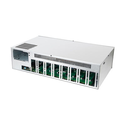 8 GPU Mining Rig Slot Mainframe με υψηλή παροχή ενέργειας και τέσσερις ανεμιστήρες ψύξης