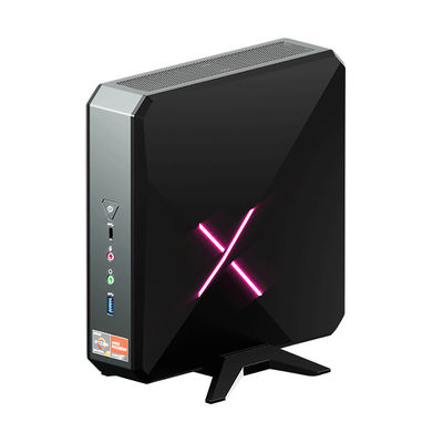 Χωρίς ανεμιστήρα Ryzen R7 5800H Gaming Mini PC με DDR4 32G 3200MHz και διπλό Ethernet