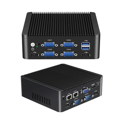 Intel Celeron J4125 Pentium N5000 Mini PC με DDR4 RAM και MSATA SSD Windows Linux