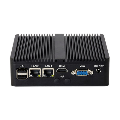 Intel Celeron J6412 Industrial Mini PC 4 Core 4 Thread με διπλό LAN διπλό COM