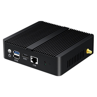 Intel Fanless Mini PC Router Pfsense με 6 LAN 8G μνήμη και RJ45 κονσόλα