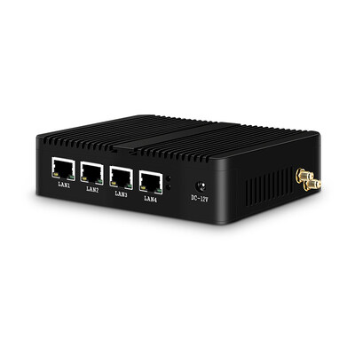 Mini PC Firewall Intel J1900 PFsense 4 Gigabit LAN Win10 Υποστηρίζει Διπλή Οθόνη