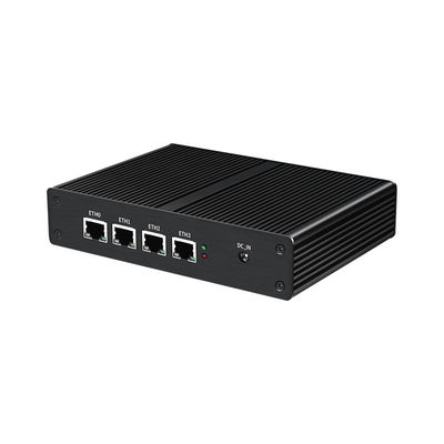 Τέσσερα 2.5GbE RJ45 LAN Firewall DDR5 Mini PC υποστηρίζει HD διπλή οθόνη