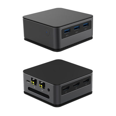 Intel Alder Lake N95 4 Core 4 Thread Mini PC με LPDDR5 12G 2 Ethernet και WiFi