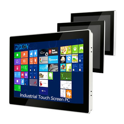 Χωρίς ανεμιστήρα Industrial Touch Panel PC Intel Celeron J4125 DDR4 με διπλό LAN GPIO