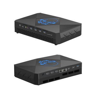 Intel Core I9 Series Gaming PC με διπλό DDR5 64G διπλό LAN τρία HDMI