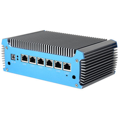 Intel Celeron 3865U Soft Router Mini PC με 6 RJ45 i211AT Gigabit LAN και DDR4 RAM
